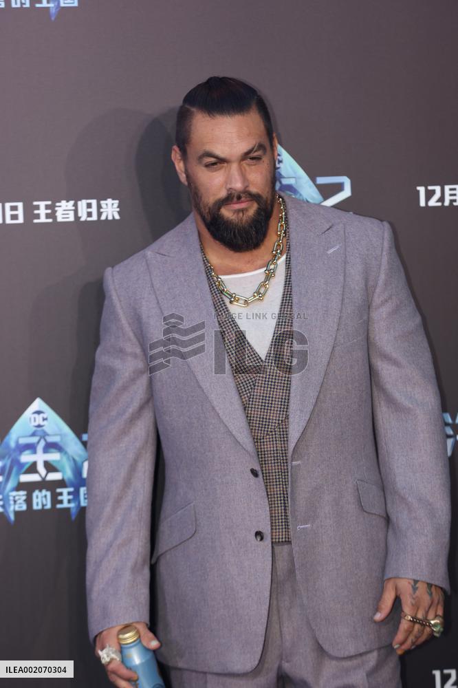 Film Aquaman and The Lost Kingdom Roadshow in Shanghai