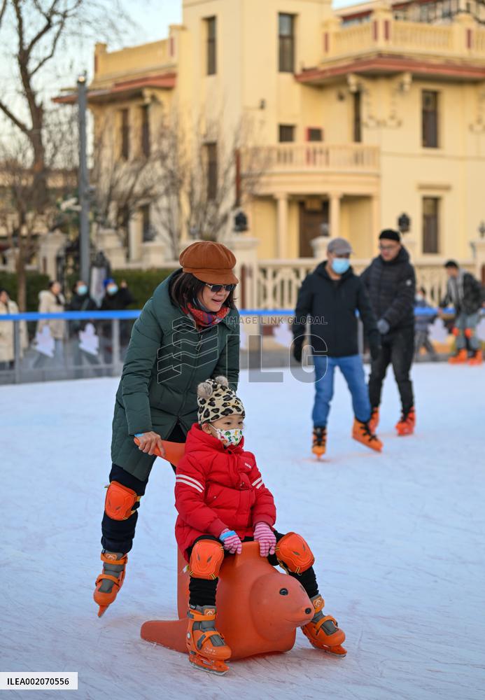 CHINA-TIANJIN-ICE RINK-TOURISM (CN)