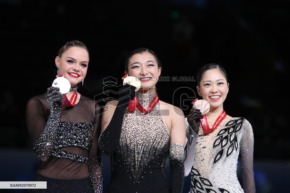 (SP)CHINA-BEIJING-FIGURE SKATING-ISU GRAND PRIX FINAL-WOMEN(CN)