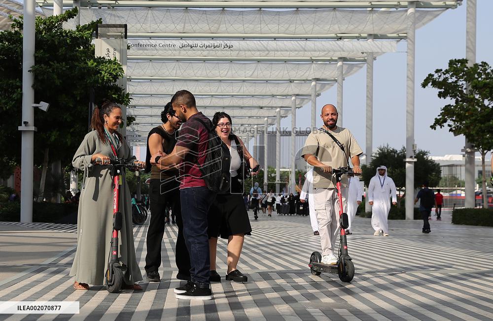 UAE-DUBAI-COP28 CLIMATE CONFERENCE-GREENNESS