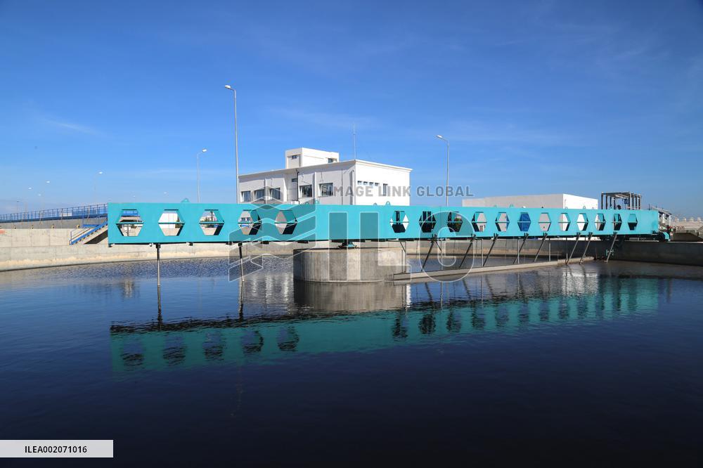 TUNISIA-SOUSSE-CHINESE-BUILT SEWAGE TREATMENT STATION