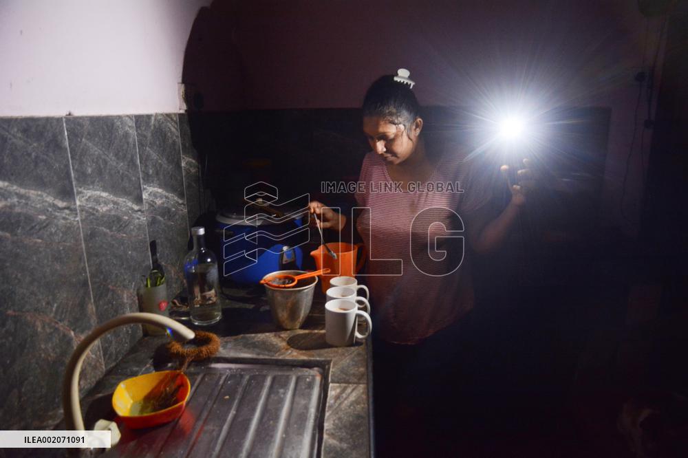 SRI LANKA-COUNTRYWIDE POWER FAILURE