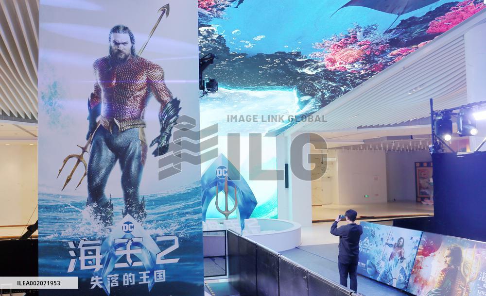 Film Aquaman and The Lost Kingdom in Shanghai