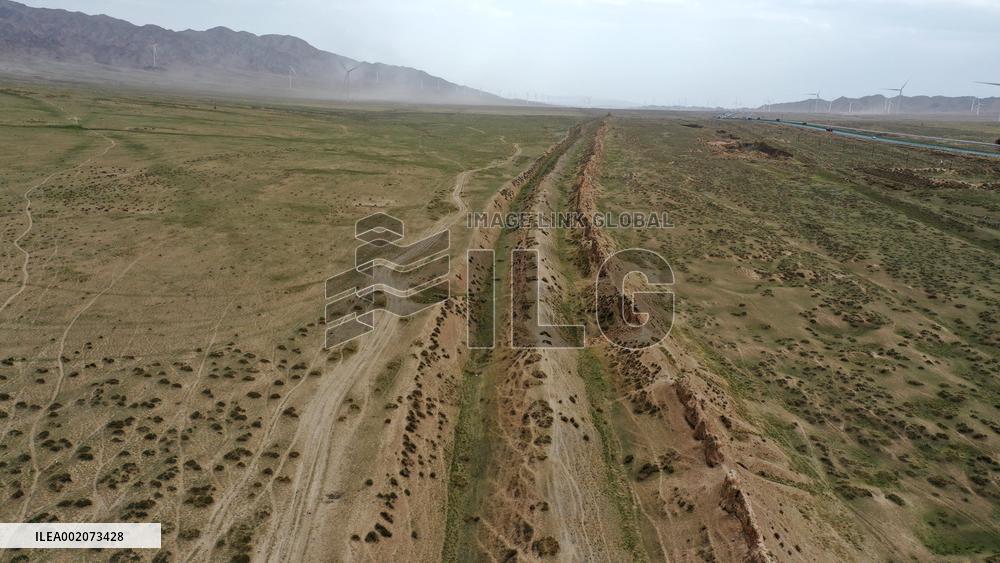 CHINA-GANSU-SCENERY-GREAT WALL (CN)