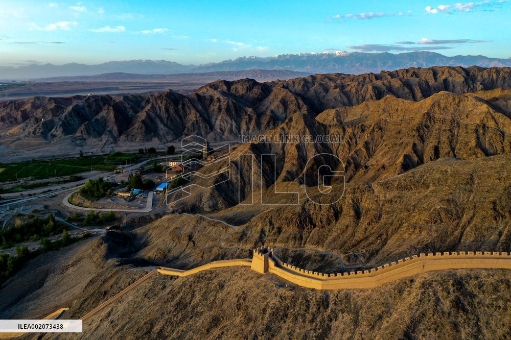 CHINA-GANSU-SCENERY-GREAT WALL (CN)