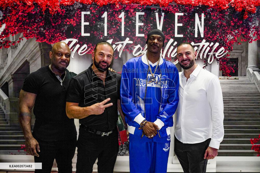 Snoop Dogg appearing at E11even - Miami