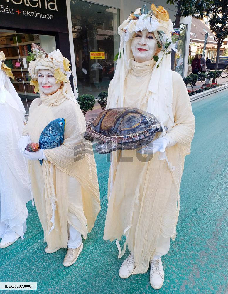 LNG Station Protest - Volos