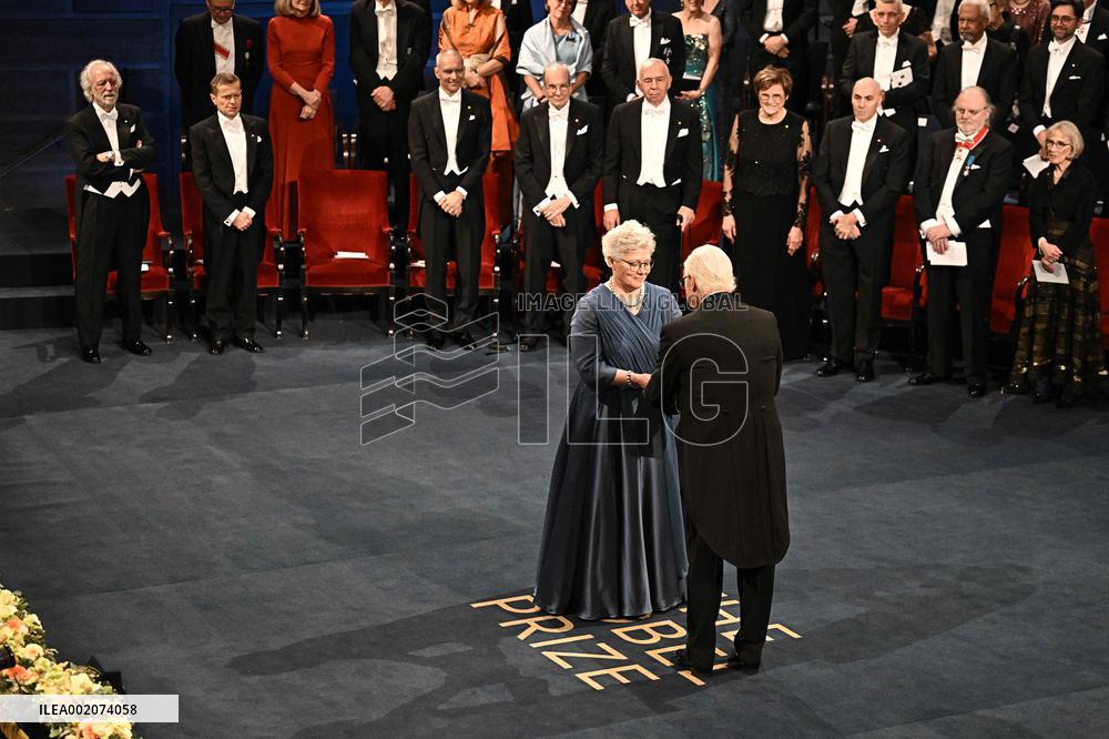 Nobel Prize Award Ceremony In Stockholm
