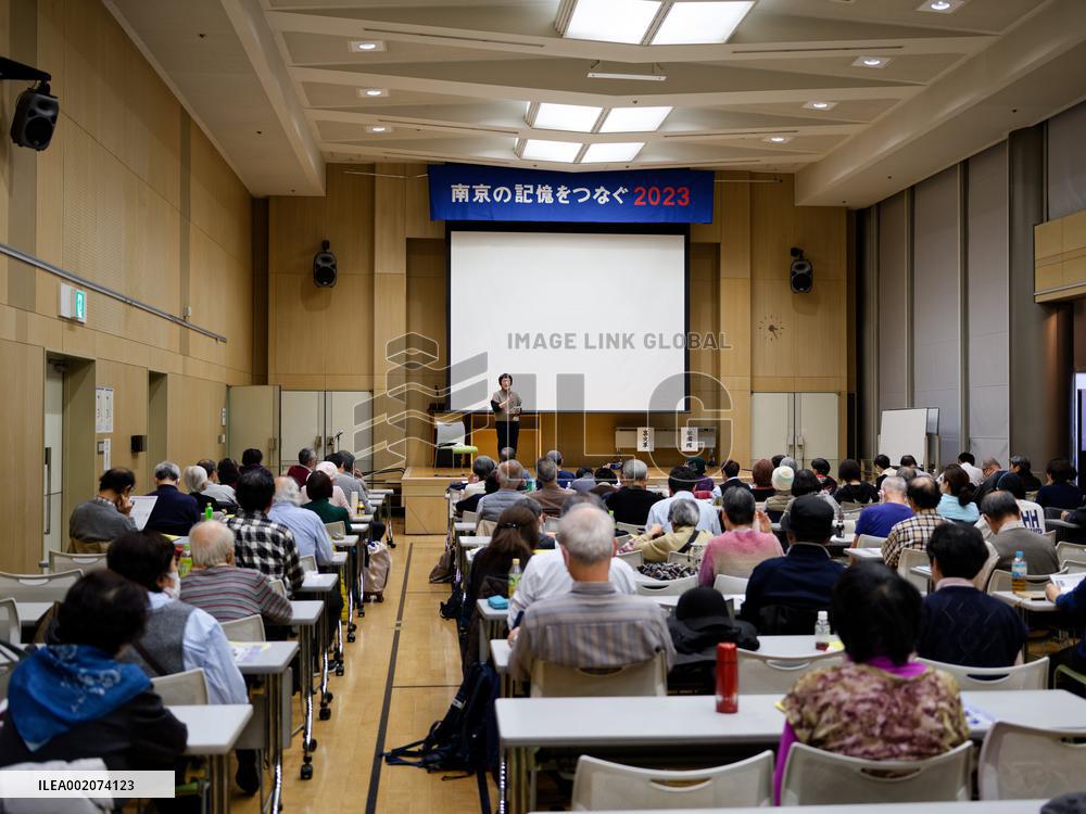 JAPAN-OSAKA-NANJING MASSACRE-GATHERING