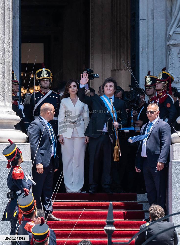 Javier Milei Sworn In As Argentina's New President