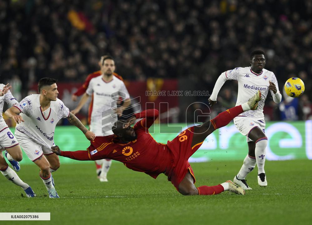 (SP)ITALY-ROME-FOOTBALL-SERIE A-ROMA VS FIORENTINA