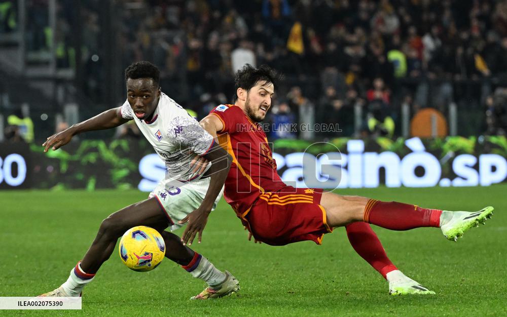 (SP)ITALY-ROME-FOOTBALL-SERIE A-ROMA VS FIORENTINA