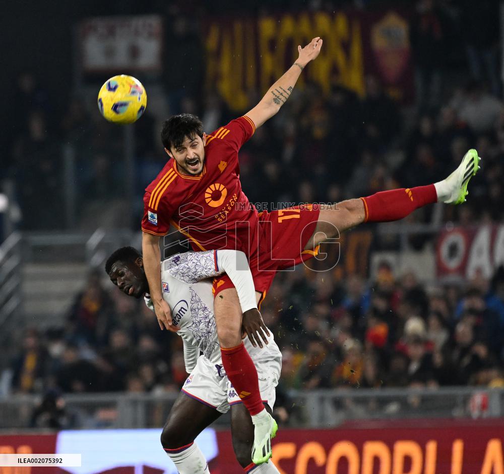 (SP)ITALY-ROME-FOOTBALL-SERIE A-ROMA VS FIORENTINA