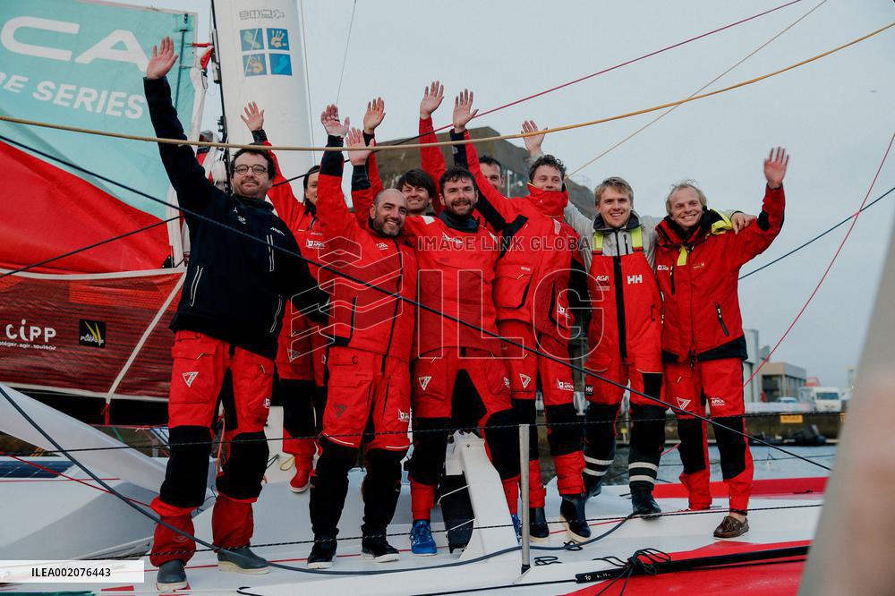 Retour A La Base Solo Transatlantic Race Inaugural - Lorient