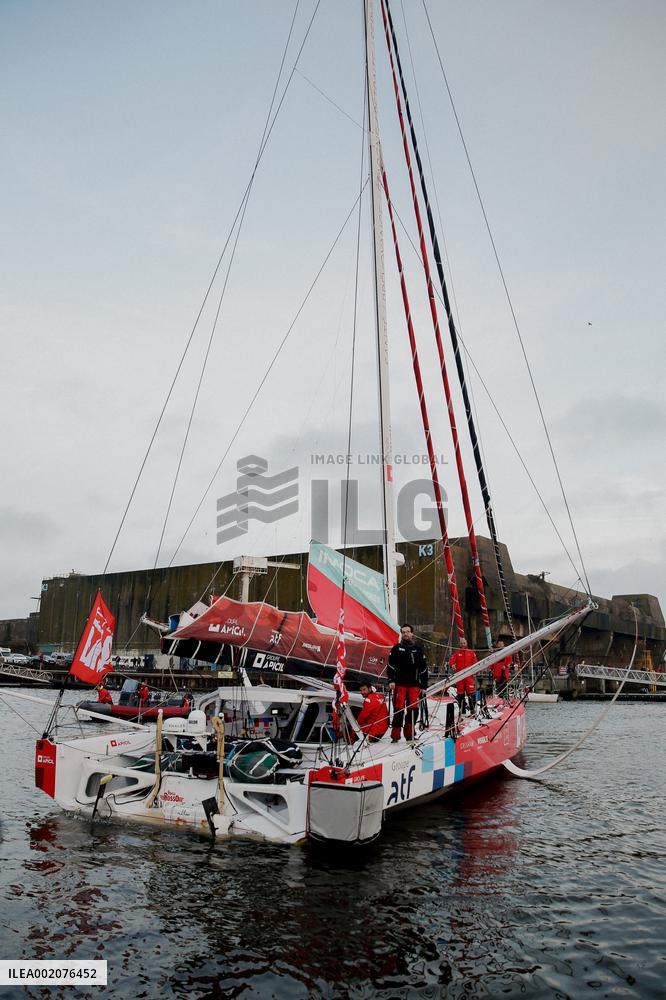 Retour A La Base Solo Transatlantic Race Inaugural - Lorient
