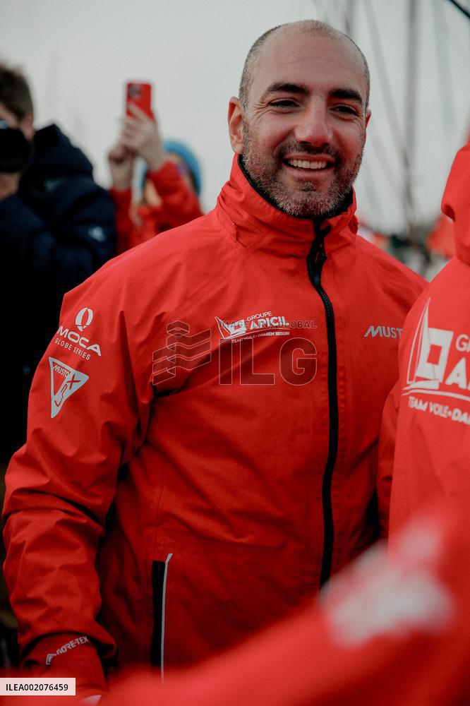 Retour A La Base Solo Transatlantic Race Inaugural - Lorient