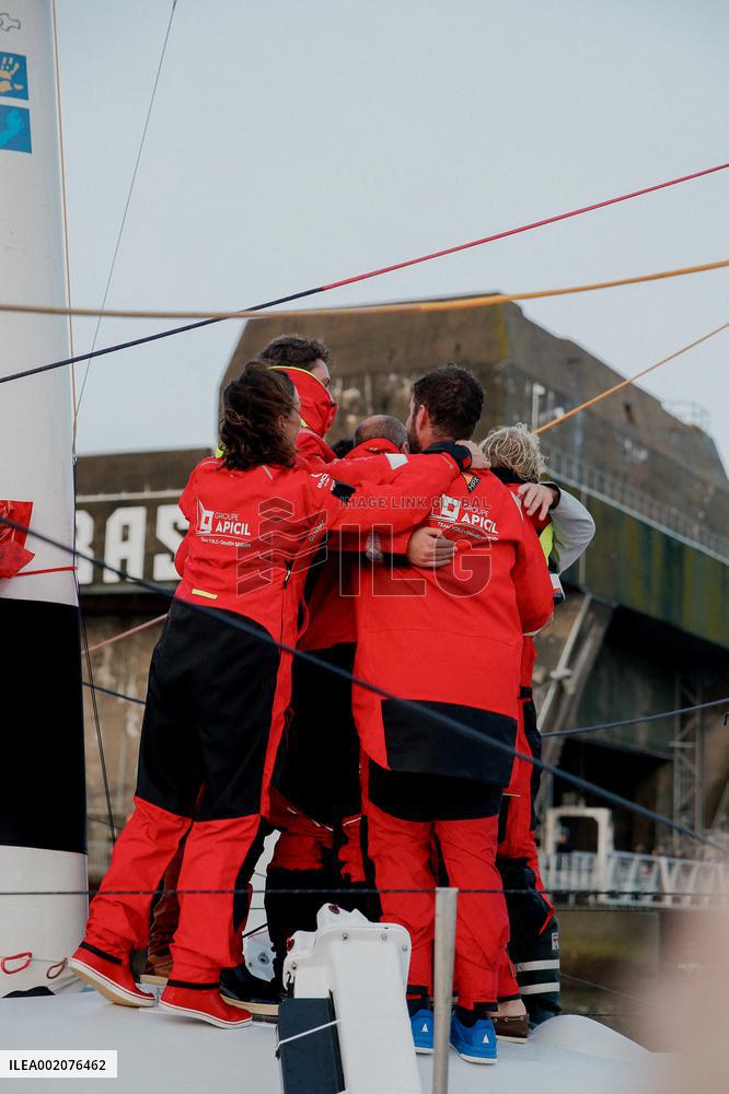 Retour A La Base Solo Transatlantic Race Inaugural - Lorient