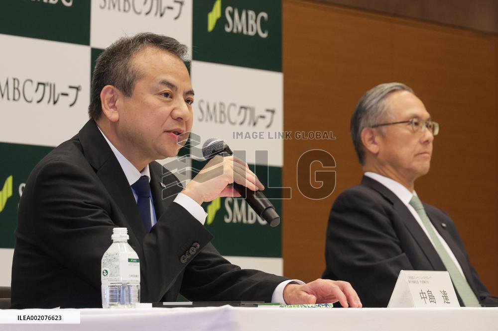 Sumitomo Mitsui Financial Group President Change Press Conference