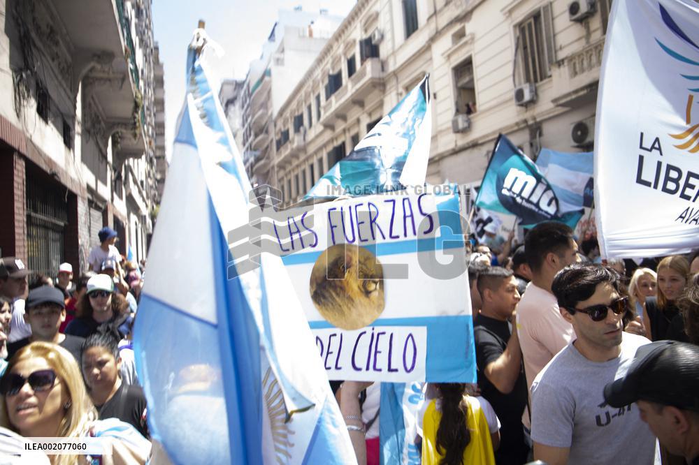Javier Milei Sworn In As Argentina's New President