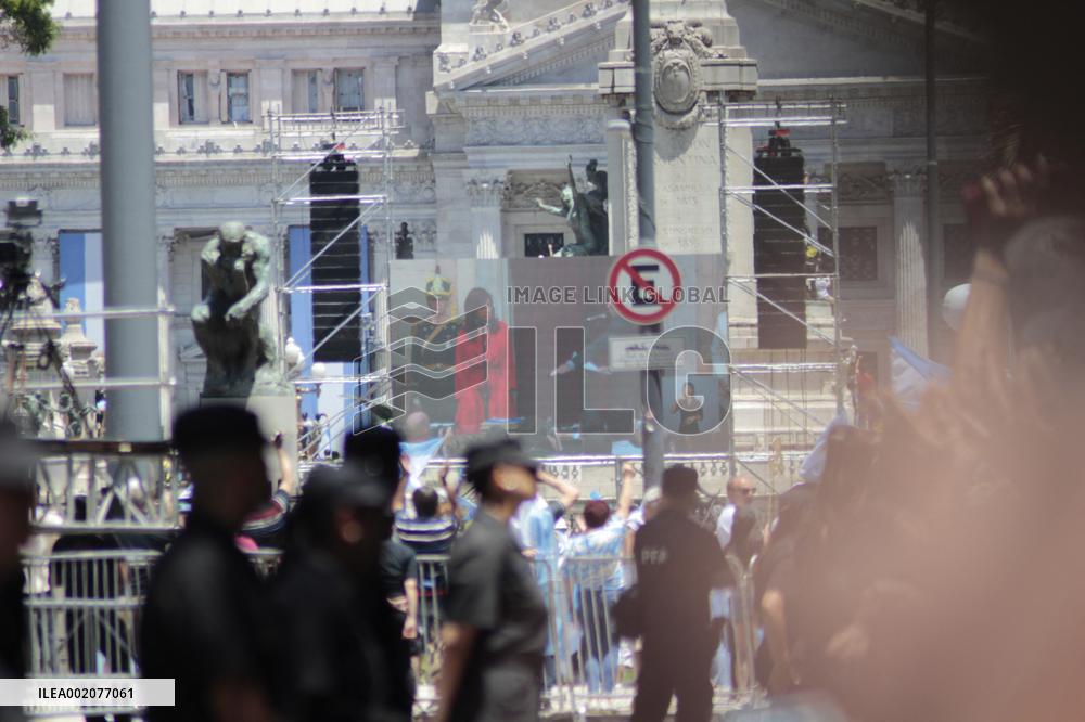 Javier Milei Sworn In As Argentina's New President