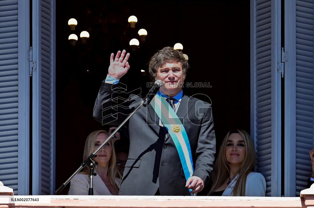 ARGENTINA-BUENOS AIRES-JAVIER MILEI-INAUGURATION