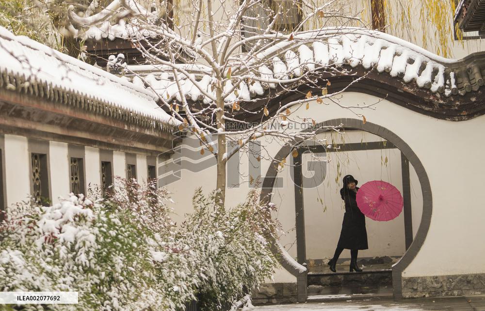 Snow Scenery in Zouping