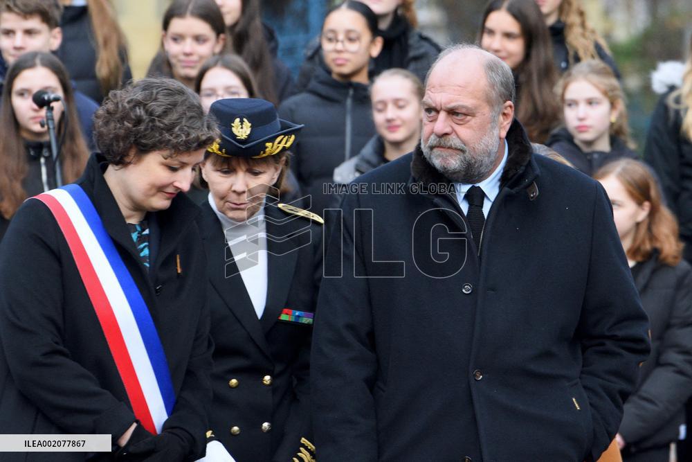 Tribute In Memory Of The 5 Victims Of The 2018 Terrorist Attack In Strasbourg
