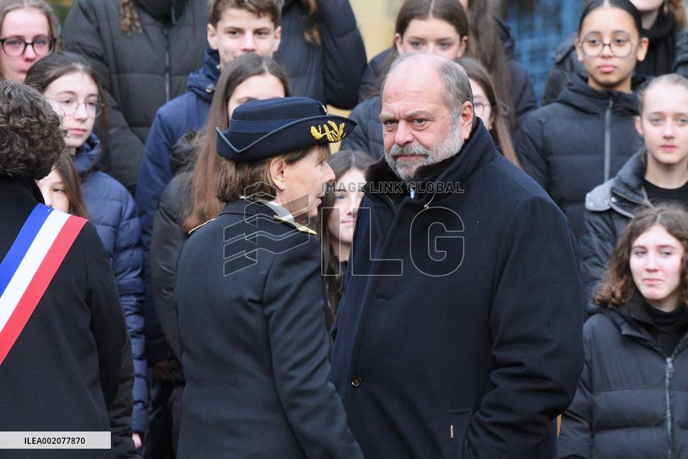 Tribute In Memory Of The 5 Victims Of The 2018 Terrorist Attack In Strasbourg