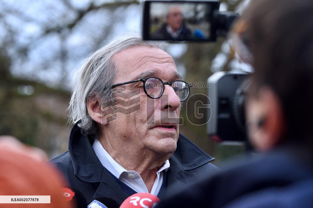 Tribute In Memory Of The 5 Victims Of The 2018 Terrorist Attack In Strasbourg