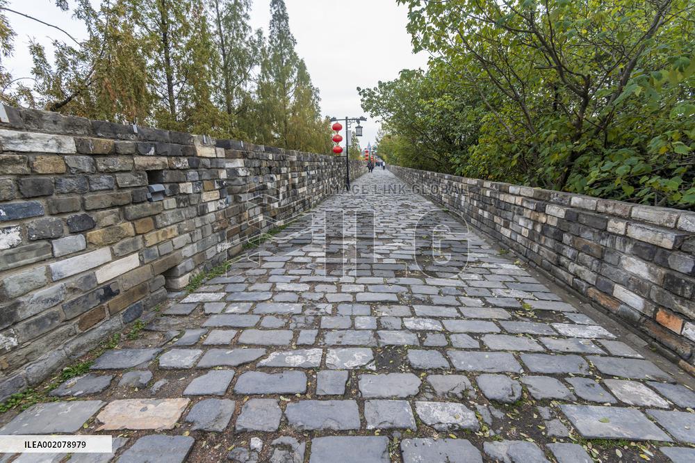 Ancient Ming Dynasty City Wall in Nanjing