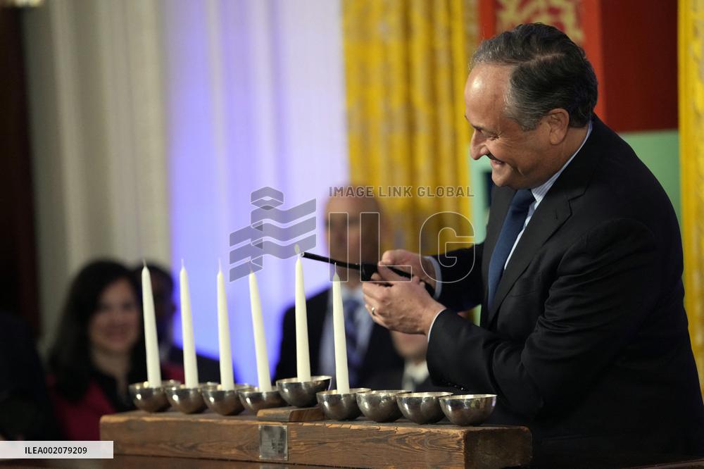Biden Hosts A Hanukkah Holiday Reception - Washington