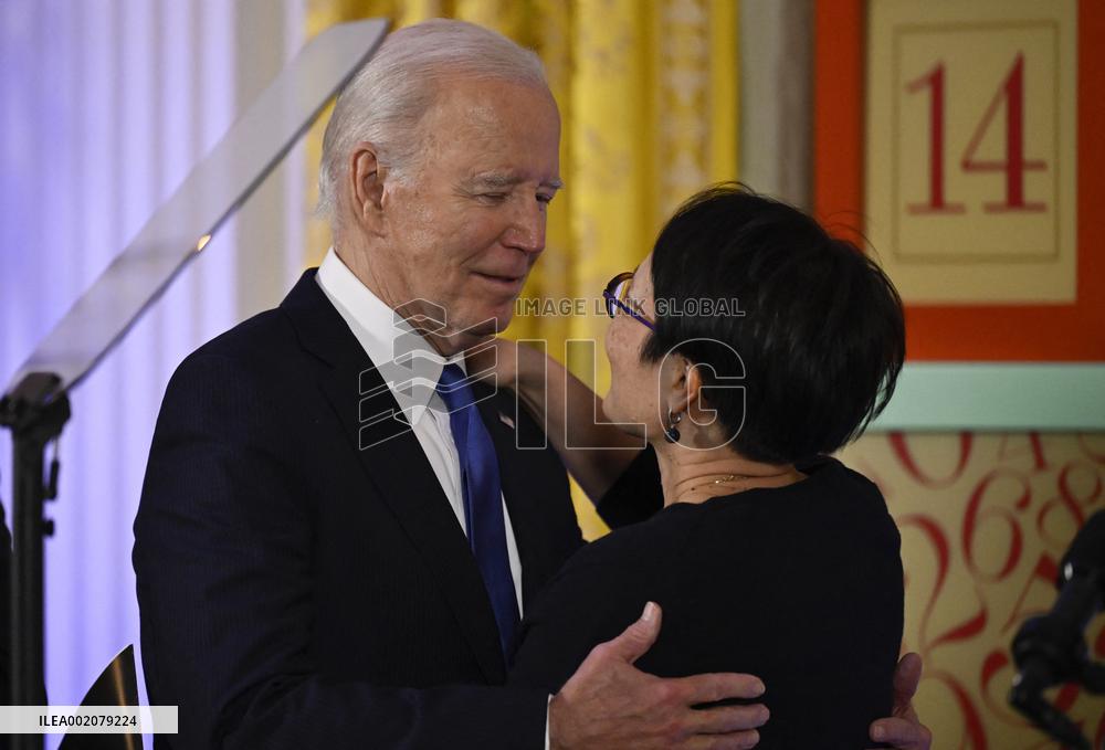 Biden Hosts A Hanukkah Holiday Reception - Washington