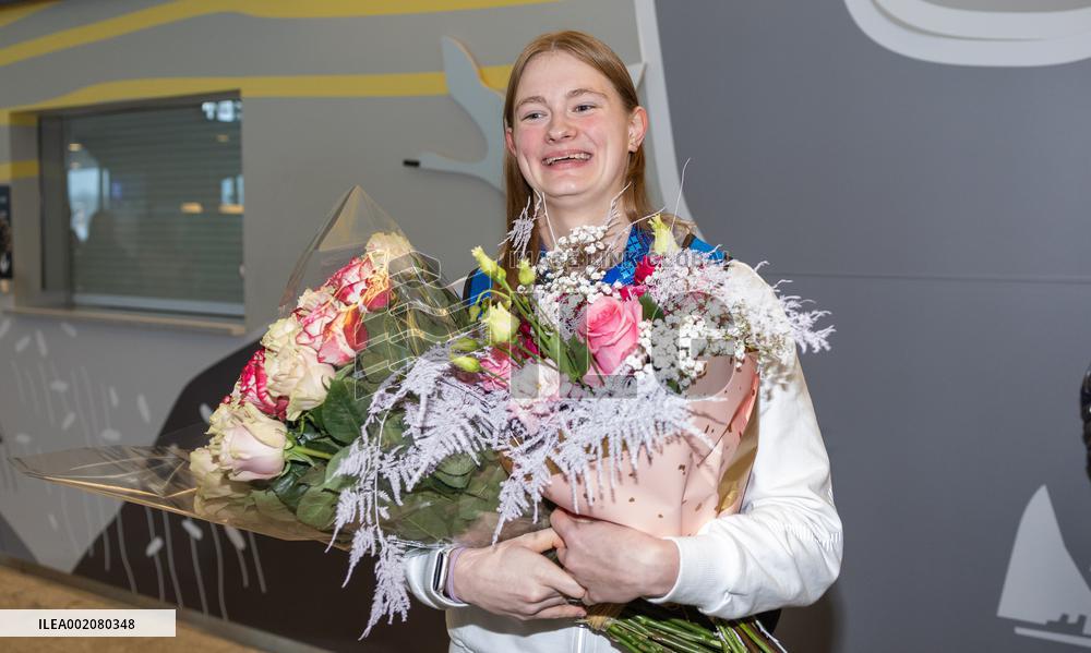 Swimmer Eneli Jefimova