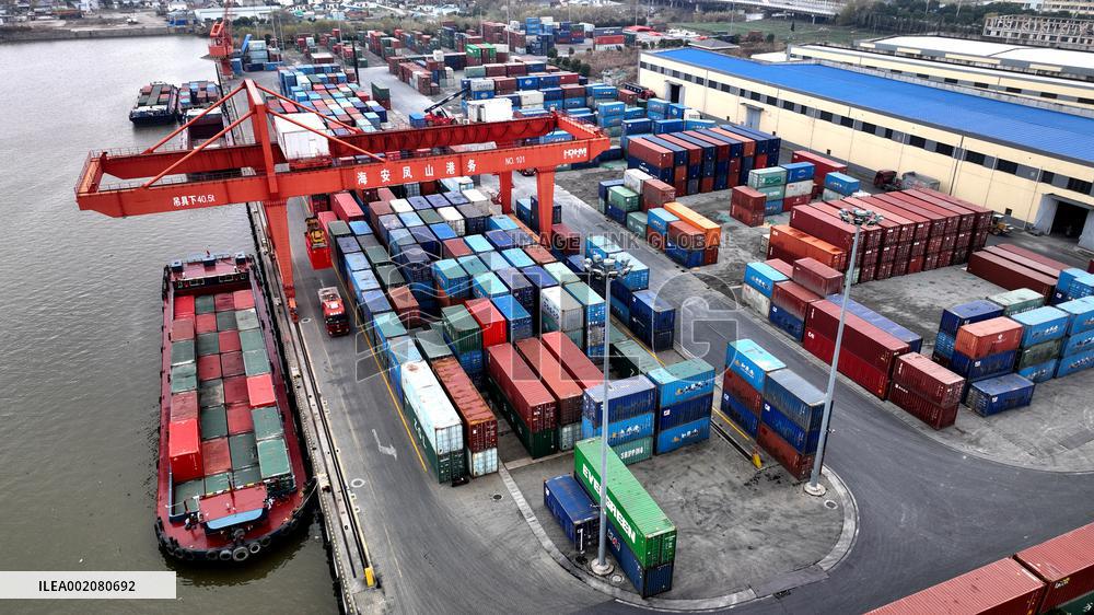 Fengshan Port in Hai 'an
