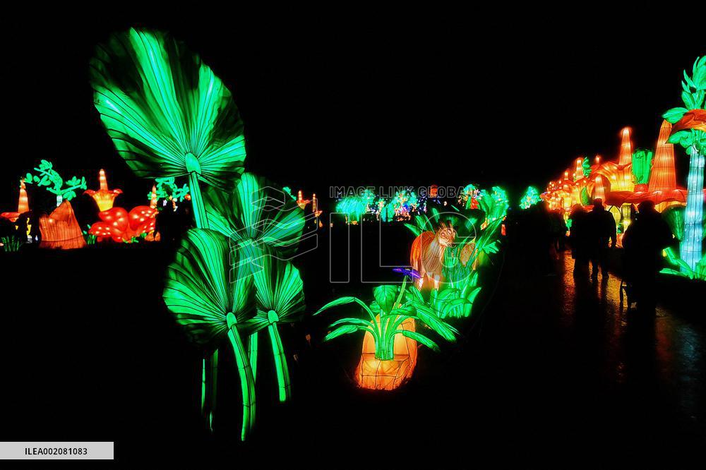 Light Exhibition At The Jardin Des Plantes - Paris