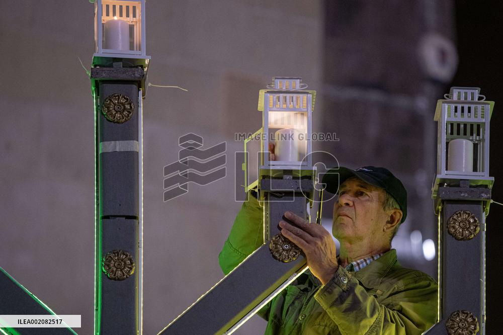 Hanukkah Celebration In Barcelona