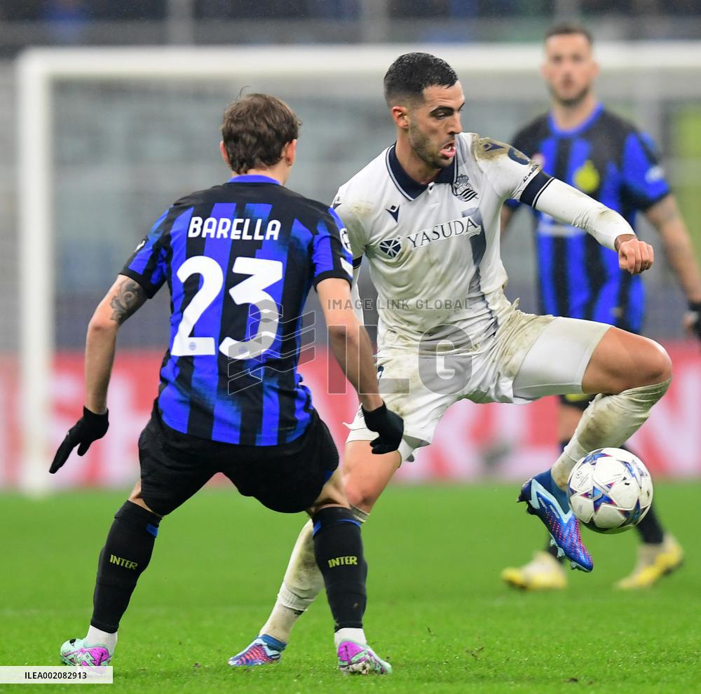 (SP)ITALY-MILAN-FOOTBALL-UEFA CHAMPIONS LEAGUE-FC INTER VS REAL SOCIEDAD