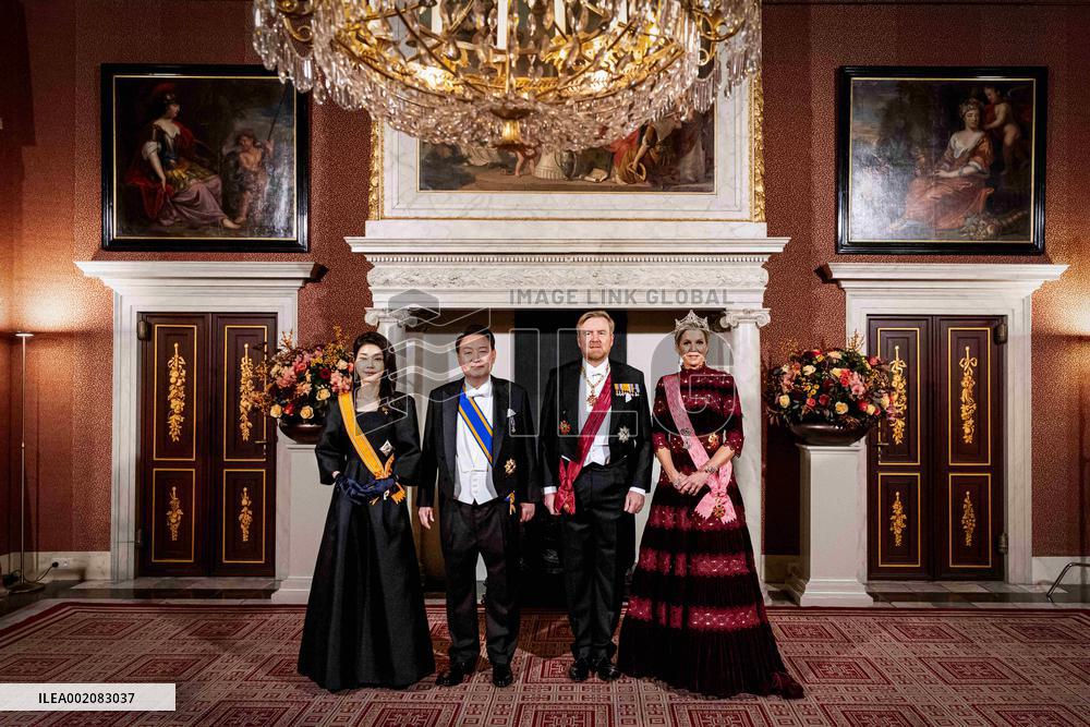 State Banquet For President Yoon - Amsterdam