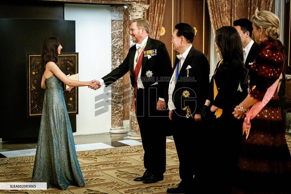 State Banquet For President Yoon - Amsterdam