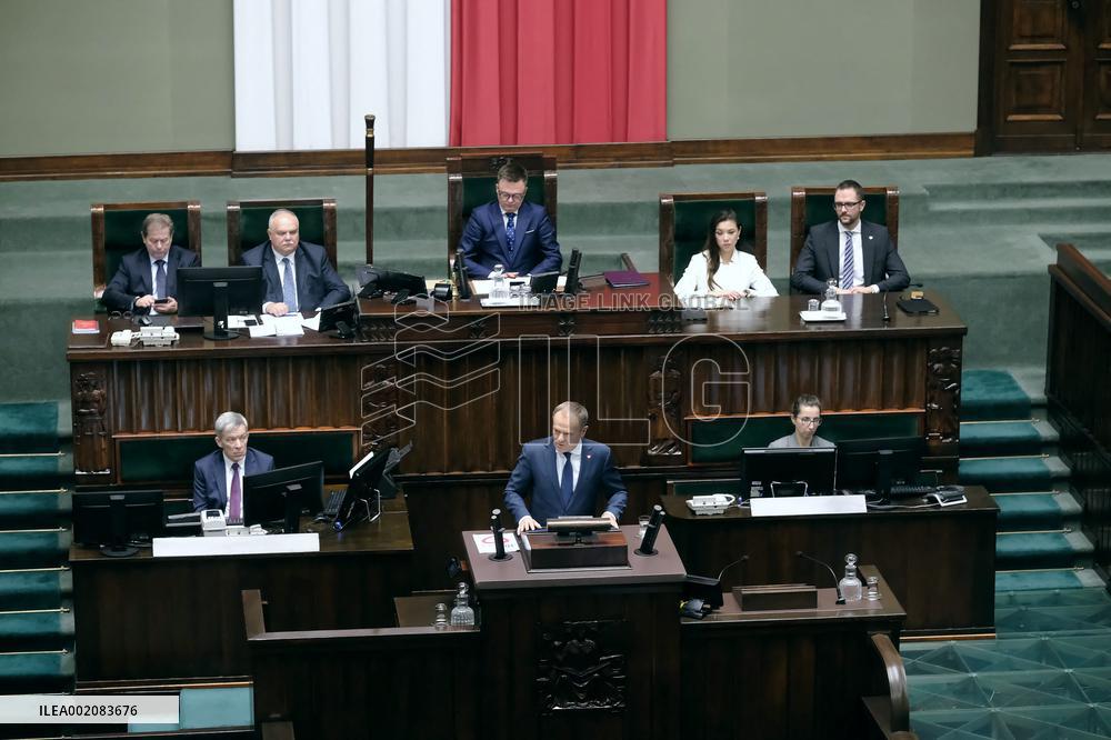 PM Donald Tusk Fleshes Out Programme - Warsaw