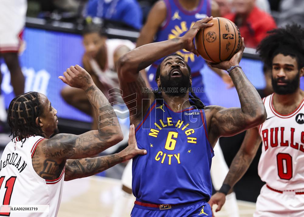 (SP)U.S.-CHICAGO-BASKETBALL-NBA-BULLS VS NUGGETS