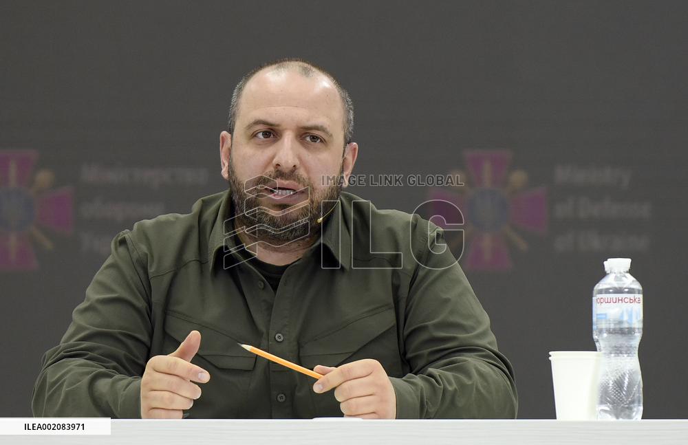 Joint press conference of Ukrainian and Latvian defence ministers