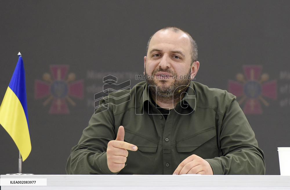 Joint press conference of Ukrainian and Latvian defence ministers