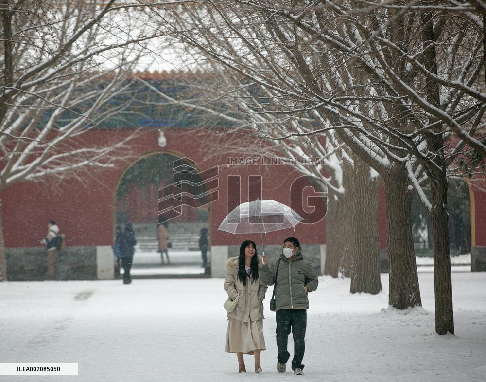 CHINA-BEIJING-SNOWFALL (CN)