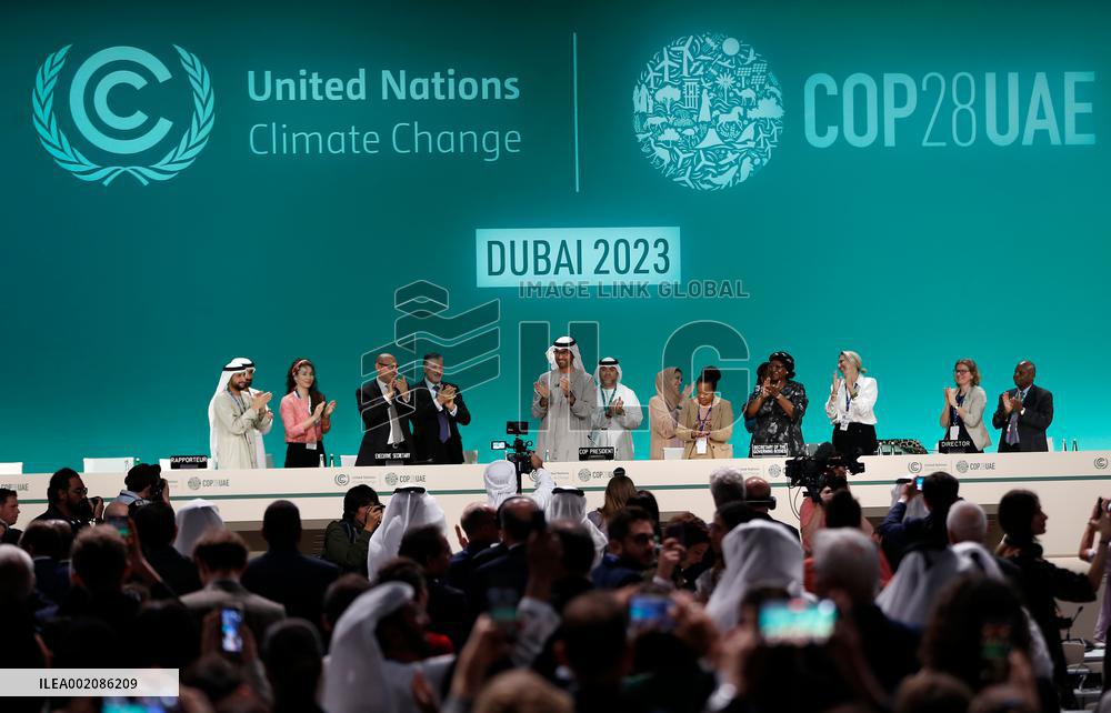 UAE-DUBAI-COP28-UAE CONSENSUS