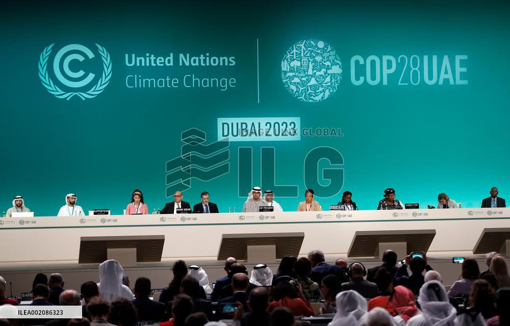 UAE-DUBAI-COP28-UAE CONSENSUS