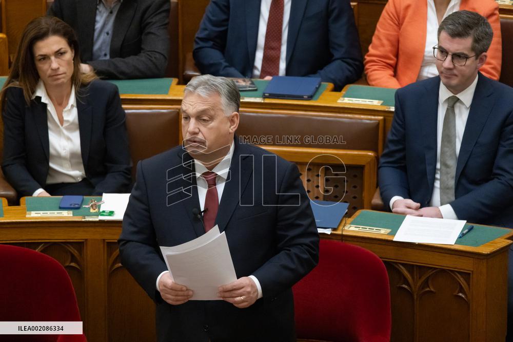 HUNGARY-BUDAPEST-PM-UKRAINE-EU MEMBERSHIP