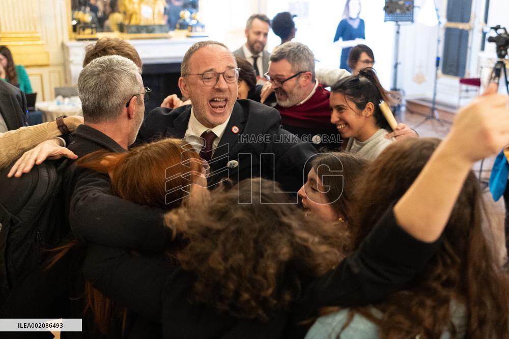 Announcement of the European Capital of Culture 2028 - Paris
