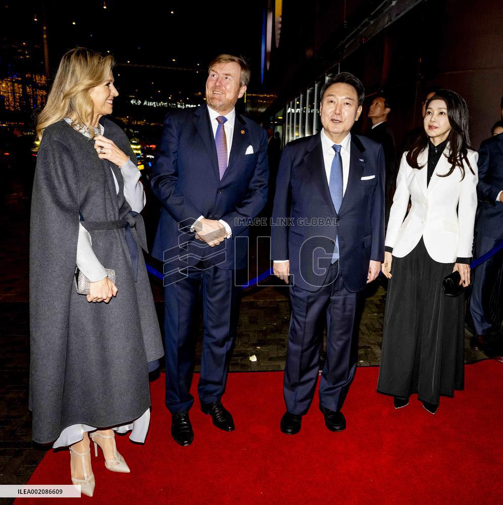 State Visit President Yoon To The Netherlands