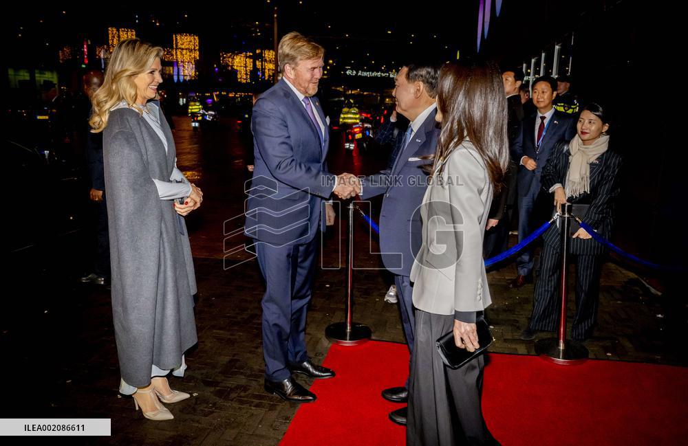 State Visit President Yoon To The Netherlands